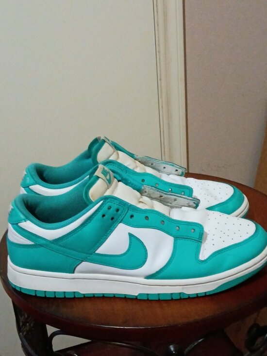 Nike Other - Nike Mens Dunk Low Clear Jade DV0833-101 Retro Casual Shoes Sneakers Size 9